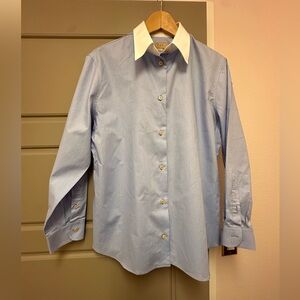 Gucci Light Blue Dress Shirt with White Collar - Uniform Issue